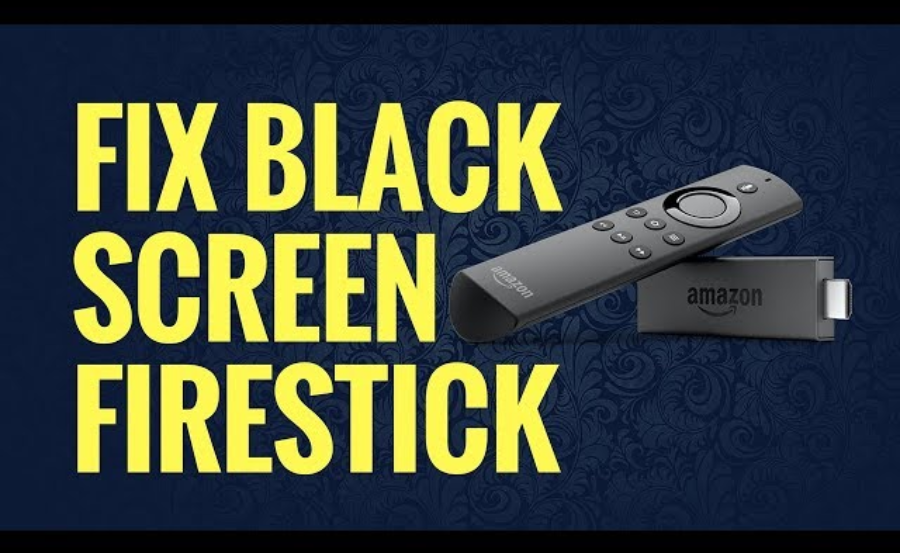 fire stick black screen